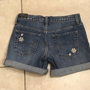 Lucky brand jeans shorts size 00 women’s